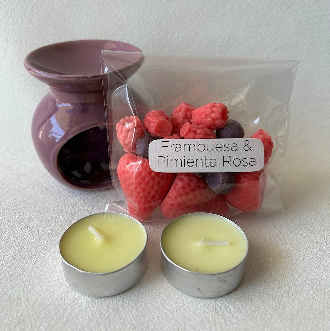 Pack Wax melts con quemadores