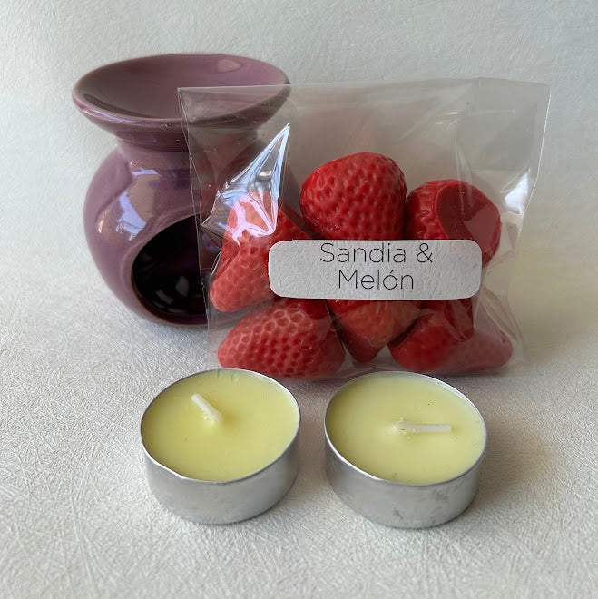 Pack Wax melts con quemadores